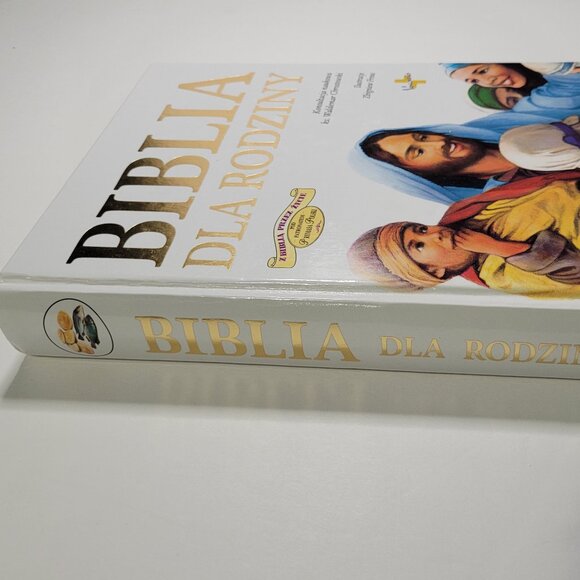 Biblia Dla Rodziny (Illustrated Polish Family Bible) - Hardcover - Picture 4 of 5